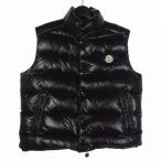 モンクレール MONCLER TIB GILET ティブジレ ロゴパッチ ダウンベスト 上着 2 ブラック 黒 220914335005 メンズ