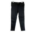  Charlie CHARLI брюки распорка Rollei z Zip fly толстый хлопок одноцветный 27 чёрный черный низ женский 