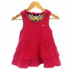  Burberry London BURBERRY LONDON Mini One-piece капот безрукавка tia-do хлопок Logo one отметка вышивка 90 красный красный ребенок 
