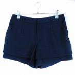  Proportion Body Dressing PROPORTION BODY DRESSING шоу хлеб брюки Short tuck Zip fly ламе одноцветный 3 темно-синий темно-синий 