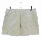  Queens Court QUEENS COURT шоу хлеб брюки Short tuck боковой застежка-молния цветочный принт 2 бежевый низ /T2 женский 