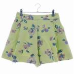  тигр nte Anson du режим 31 Sons de mode юбка-брюки шоу хлеб брюки Short tuck цветочный принт 38 желтый зеленый светло-зеленый низ /T