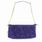 ショッピングエナメルバッグ アンダーカバー UNDERCOVER ハンドバッグ トート パーティーバッグ クラッチバッグ レース エナメル 紫 パープル 鞄 かばん ☆AA★ レディ