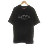 ショッピングシュプリーム シュプリーム SUPREME 23FW Classic Logo S/S Top Tシャツ カットソー 半袖 ロゴ M 黒 ブラック /AN10 メンズ