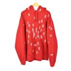 ショッピングシュプリーム シュプリーム SUPREME 21SS Embroidered S Hooded Sweatshirt パーカー フーディー プルオーバー Sロゴ 刺繍 M 赤 レッド メンズ