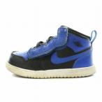  Nike NIKE Jordan one mid JORDAN BRAND JORDAN 1 MID ALT спортивные туфли обувь 14.0cm чёрный синий AR6352-077