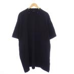 バレンシアガ BALENCIAGA 23AW Pierced T-Shirt ボディーピアス Tシャツ カットソー 半袖 ダメージ加工 ビッグサイズ 5 XXL 紫 761460