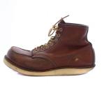 レッドウィング REDWING アイリッシュセッター ワークブーツ ショートブーツ レザー US9.5 27.5cm 茶 ブラウン 9106 /BM メンズ