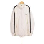 ステューシー STUSSY 90’s トラックジャケット ブルゾン ジャージ L 白 ホワイト ☆AA★ メンズ
