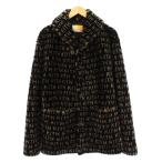  Kiss New York City 22AW пудинг tidosia кольцо Short be машина пальто Ram мех внешний черный /KH *AA* мужской 