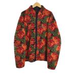 ショッピングシュプリーム シュプリーム SUPREME 16FW Roses reversible fleece ローズ リバーシブル フリース ジャケット ジップアップ 総柄 M マルチカラー ☆AA★