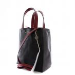 マルニ MARNI museo soft mini Shoulder Bag ショルダーバッグ ハンドバッグ トートバッグ 2WAY 黒 グレー /KH レディース