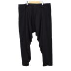  Yohji Yamamoto бассейн Homme YOHJI YAMAMOTO POUR HOMME 23AW внутри .dore-p брюки шаровары 1 чёрный черный HJ-P18-100 мужской 