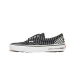 未使用品 SUPREME × VANS × COMME des GARCONS 14SS ローカット スニーカー ストライプ ドット US9 黒 ブラック W3CEG4