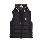 モンクレール MONCLER 24AW CARDAMINE VEST ダウンベスト ロゴ 1 黒 ブラック J20911A00206 ☆AA★ メンズ