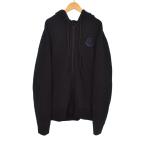 モンクレール MONCLER 23AW HOODIE ZIP UP ジップアップ パーカー フーディー ロゴ XXL 黒 ブラック I20918G00081 メンズ