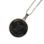 ルイヴィトン LOUIS VUITTON コリエ LV アワード ネックレス ペンダント シルバー M00911 ☆AA★ メンズ