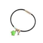 ショッピングヴィトン ルイヴィトン LOUIS VUITTON ブレスレット・キープ イット タートル LVモチーフ アクセサリー 黒 ブラック M8824D ☆AA★ メンズ