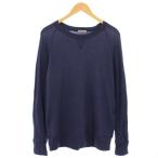 ボッテガヴェネタ BOTTEGA VENETA Tシャツ ロンT カットソー 長袖 クルーネック 50 紺 ネイビー 425220 VD3NQ /TK メンズ