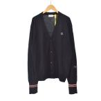 ショッピングmoncler モンクレール MONCLER ジーニアス GENIUS フラグメント FRAGMENT 19SS カーディガン 長袖 コットン L 黒 ブラック E109U9400250 メンズ