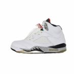 ナイキ NIKE AIR JORDAN 5 RETRO WHITE CET エアジョーダン5 レトロ ホワイト セット スニーカー US8.5 白 ホワイト 136027-104