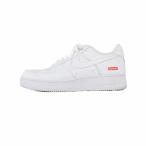 ナイキ NIKE Supreme Air Force 1 Low White シュプリーム エアフォース1 ロー スニーカー US8.5 白 ホワイト CU9225-100 メンズ