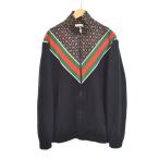 グッチ GUCCI GGスター トラックジャケット ブルゾン M 黒 ブラック 575734 ☆AA★ メンズ