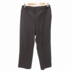 ジョンブル JOHNBULL 美品 イージーパンツ スラックス ストレート ジップフライ ストレッチ M グレー /HO● 0120 メンズ