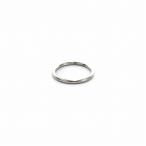 ティファニー TIFFANY & CO. 指輪 リング Pt950 8号 プラチナ 銀白色 2.6g イニシャル入り /UO ☆AA★ レディース