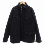  - Kett HACKETT с хлопком пальто жакет воротник-стойка капот 2WAY XXL темно-синий темно-синий /AE мужской 