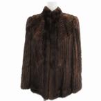  меховое пальто норка короткий 11 чай Brown /OU женский 