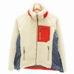 モンベル Montbell ARCHER RIDGE WOMENS JACKET フリースジャケット ブルゾン ジップアップ ボア M 白 ホワイト /JS レディース