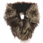  SaGa лиса SAGA FOX мех лисы пелерина muffler оттенок коричневого #GY99 женский 