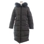 M.S.K.Z.X прекрасный товар с хлопком пальто Zip выше искусственный мех с капюшоном . длинный рукав M серый *AA* #GY99 женский 