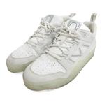 ショッピングmoncler モンクレール MONCLER PIVOT LOW レースアップ スニーカー シューズ レザー 4M001 44 白 ホワイト メンズ