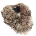  SaGa лиса SAGA FOX пелерина мех лисы мех чай Brown /AE #GY99 женский 