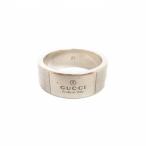 グッチ GUCCI 指輪 リング 925 刻印 総重量10.0g ロゴ 21号 シルバー ☆AA★ メンズ