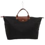  Long Champ LONGCHAMPrup задний -ju сумка "Boston bag" путешествие чёрный черный /FF #GY14 мужской 