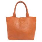 ダコタ Dakota トートバッグ レザー ロゴ 型押し キャメル レディース