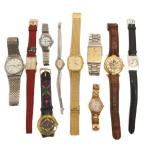 ラドー RADO アニエスベー CITIZEN など 10点 セット まとめ 腕時計 ウォッチ 不動品 アナログ ジャンク ■GY99 メンズ レディース