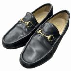 GUCCI Gucci шланг bit Loafer #SH 36 C 100 255 1 чёрный чёрная кожа женский 