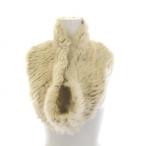  Comme Ca Ism COMME CA ISM мех кролика мех шарф снуд защита горла "neck warmer" muffler слоновая кость /YM женский 