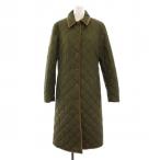  Ralph Lauren RALPH LAUREN стеганое пальто длинный с хлопком отложной воротник внешний 13 хаки CMRL CA2007 /YM женский 