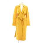  Sly SLY LIGHT LONG COAT 030CSK30-2580 тренчкот длинный topa- ремень имеется 2 желтый желтый /KU женский 