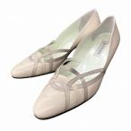  Lanvin LANVIN кожа туфли-лодочки сделано в Японии бежевый 5 655 женский 