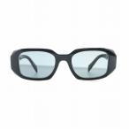 プラダ PRADA サングラス 眼鏡 めがね カラーレンズ ロゴ 51□20 145 黒 ブラック SPR17W-F ■GY18 /MQ メンズ レディース