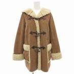 B&amp;Y United Arrows BEAUTY&amp;YOUTH красота &amp; Youth искусственный мутон полупальто "даффл коут" Short S чай Brown 