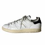 アディダス adidas STAN SMITH スタンスミス ローカットスニーカー レザー スウェード 23.0cm 白 ホワイト 茶 ブラウン レディース