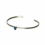 ターコイズシルバーバングル スタンプワーク sterling刻印 USA刻印 ブレスレッド アクセサリー シルバー ★AA☆ メンズ レディース