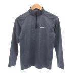 モンベル Montbell カットソー ロンT ハーフジップ 長袖 M 紺 ネイビー /JS メンズ